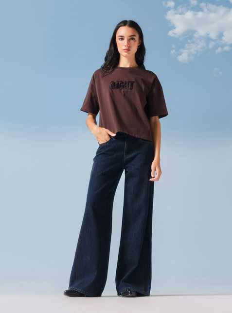 JEANS FOSTER WIDE LEG