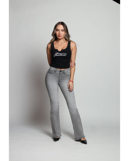 Jeans Mohicano Amalfi en color gris