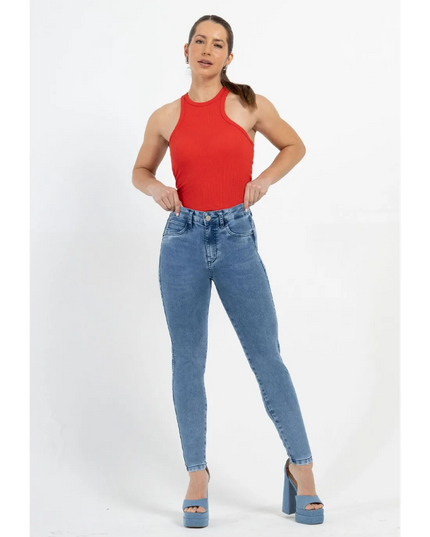 JEANS MOHICANO GRABILLADO LASER SMART