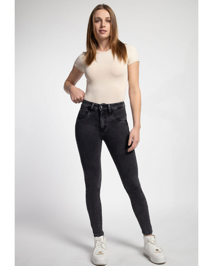 JEANS MOHICANO ELASTICO CON PRETINA TRASERO