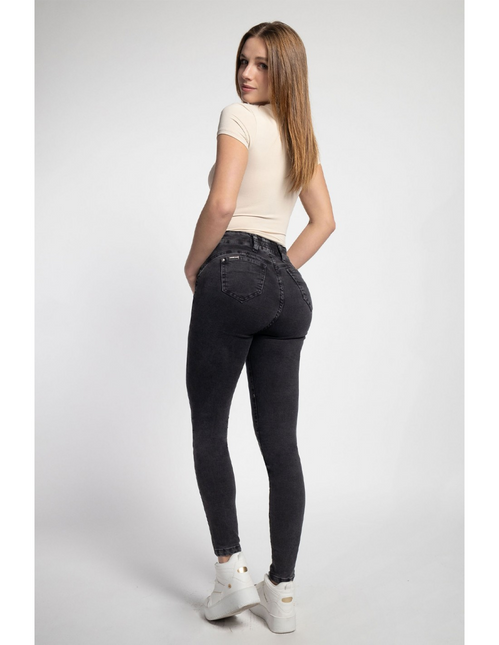 JEANS MOHICANO ELASTICO CON PRETINA TRASERO