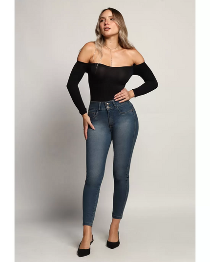 JEANS MOHICANO DOBLE BOTON