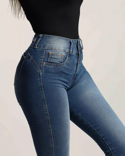 JEANS MOHICANO DOBLE BOTON PRETINA