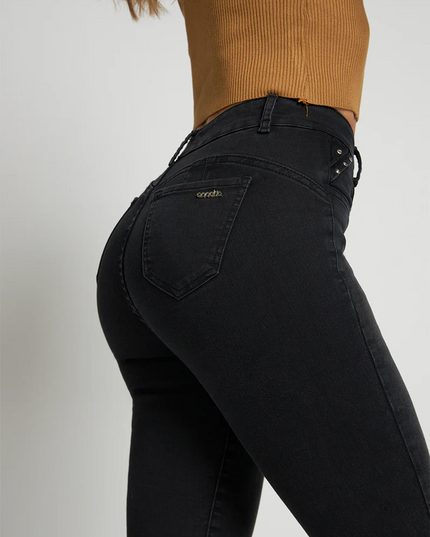 JEANS AMALIA PITILLO HIGH WAIST STRASS