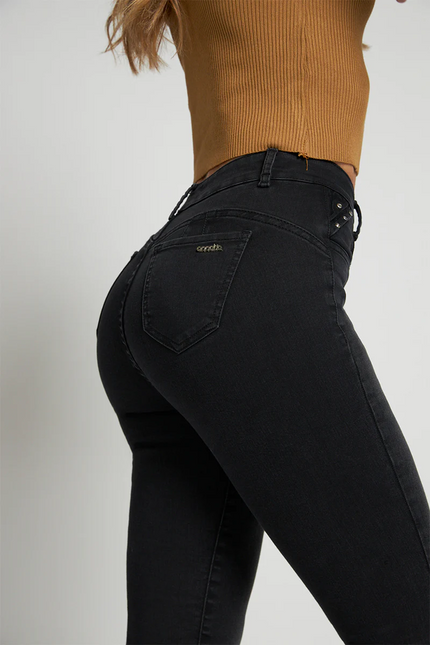 JEANS AMALIA PITILLO HIGH WAIST STRASS