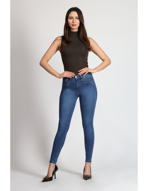 JEANS MOHICANO CINTURA TOBILLERO