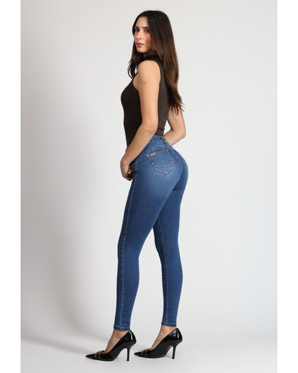 JEANS MOHICANO CINTURA TOBILLERO