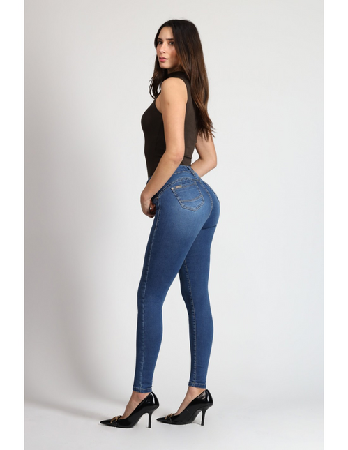 JEANS MOHICANO CINTURA TOBILLERO