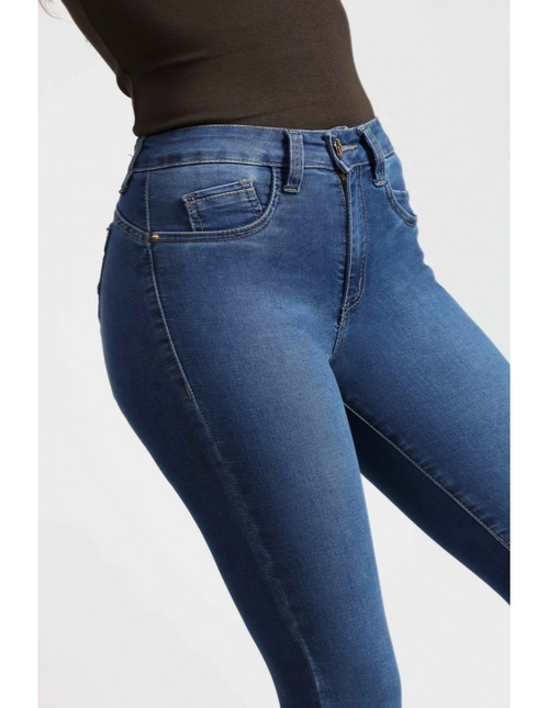 JEANS MOHICANO CINTURA TOBILLERO