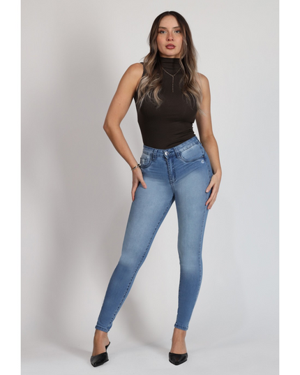 JEANS MOHICANO CINTURA PITILLO