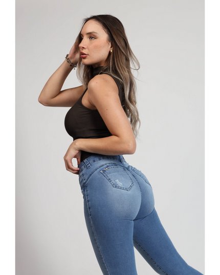 JEANS MOHICANO CINTURA PITILLO