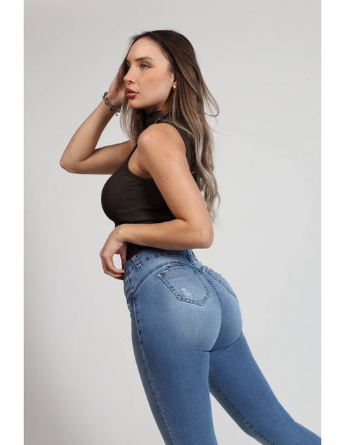 JEANS MOHICANO CINTURA PITILLO