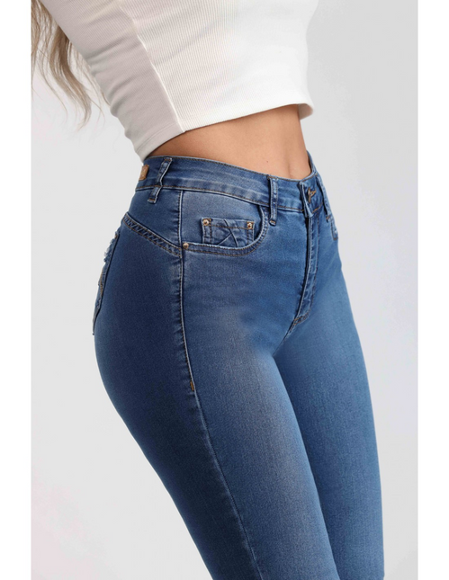 JEANS MOHICANO CINTURA PITILLO