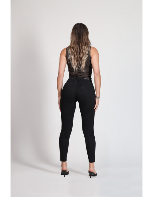 JEANS MOHICANO PINZA LATERAL BOLS. CORTE M