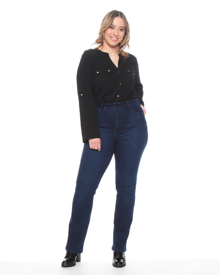 JEANS WADOS SLIM TIRO ALTO