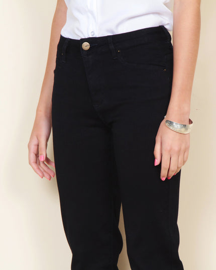 JEANS WADOS RECTO TIRO ALTO