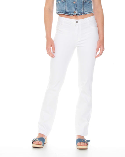 JEANS WADOS RECTO UN BOTON