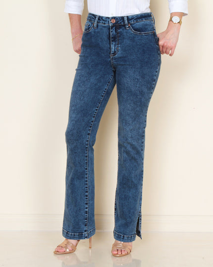 JEANS WADOS RECTO TIRO ALTO