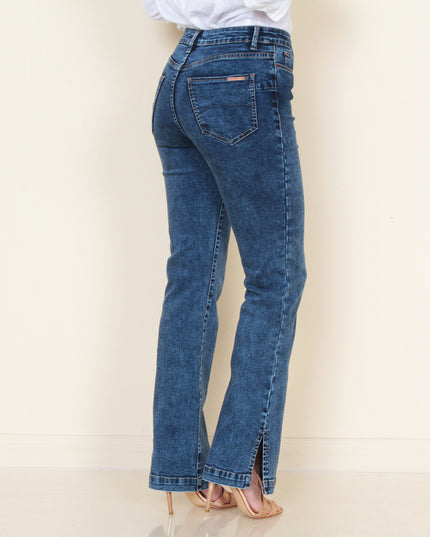 JEANS WADOS RECTO TIRO ALTO