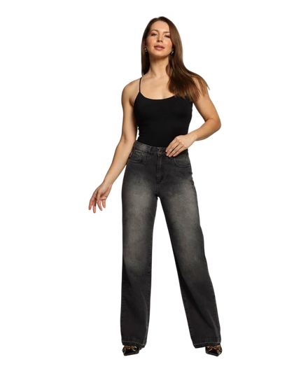 JEANS MOHICANO WIDE LEG SIN ROTURAS