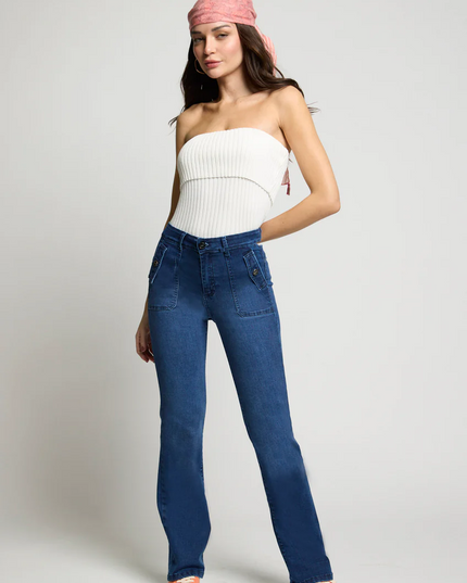 JEANS AMALIA ALTO RECTO - MAWI