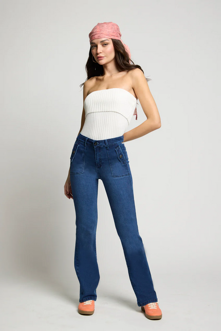 JEANS AMALIA ALTO RECTO
