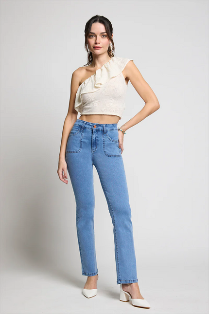 JEANS AMALIA ALTO REGULAR