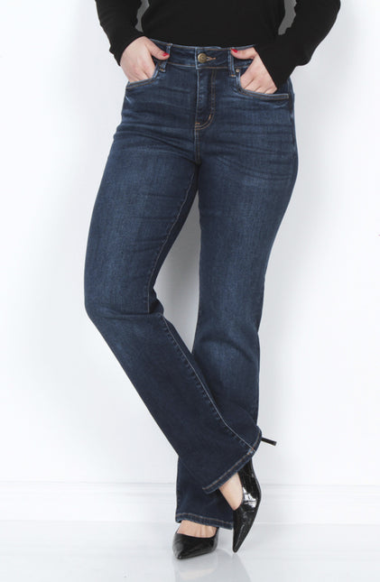 Jeans WADOS Recto Tiro Alto en color índigo