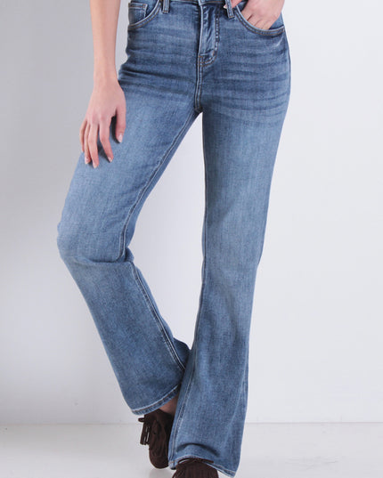 JEANS WADOS RECTO TIRO ALTO