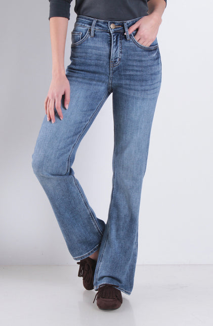 JEANS WADOS RECTO TIRO ALTO