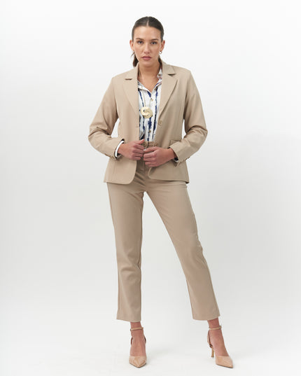 PANTALON GIVE CLASICO RECTO LISO,BOLSILLOS