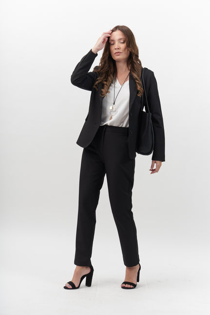 PANTALON GIVE CLASICO RECTO LISO,BOLSILLOS - MAWI