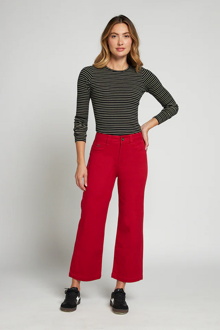 JEANS AMALIA ALTO RECTO CROP