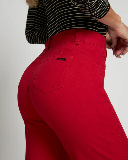 JEANS AMALIA ALTO RECTO CROP