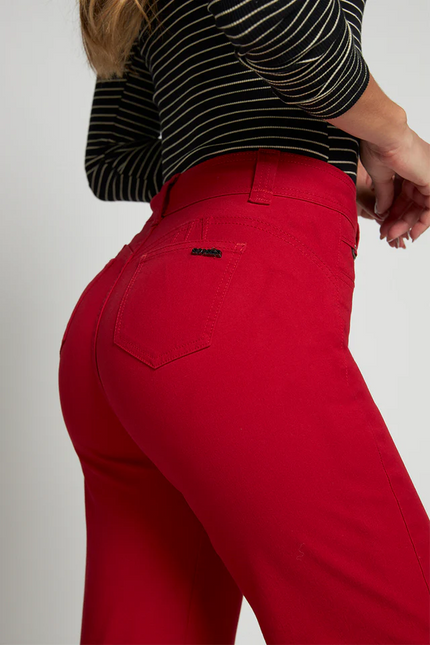 JEANS AMALIA ALTO RECTO CROP