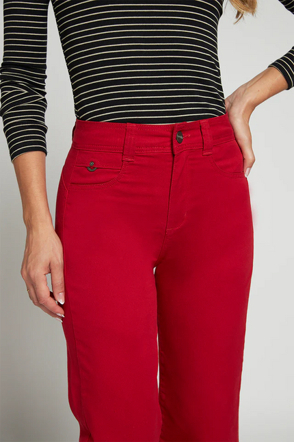 JEANS AMALIA ALTO RECTO CROP