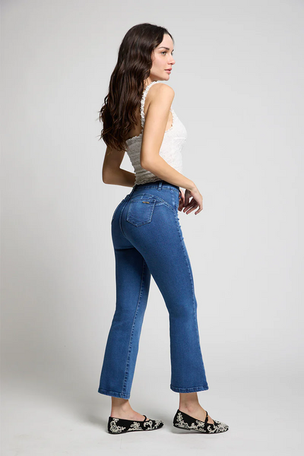 JEANS AMALIA FLARE CROP