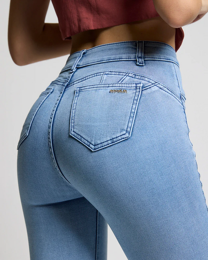 JEANS AMALIA FLARE CROP
