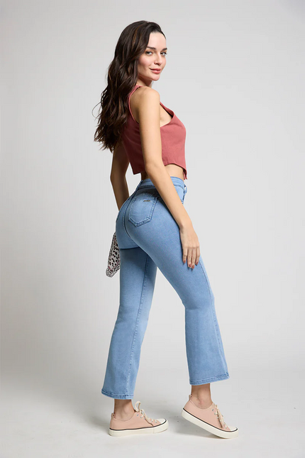 JEANS AMALIA FLARE CROP
