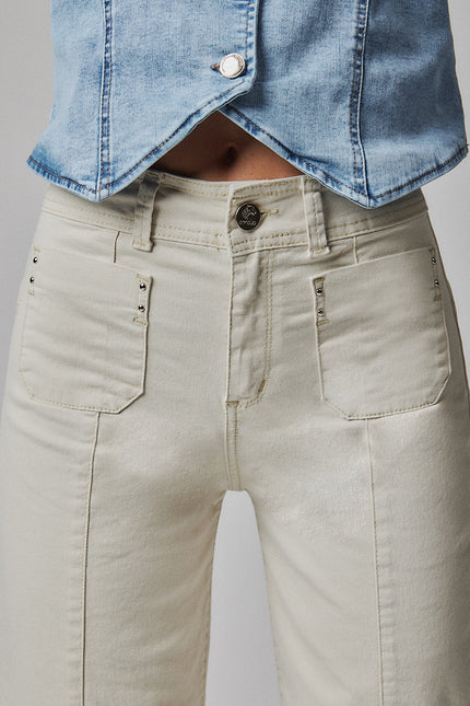 JEANS AMALIA RECTO CROP