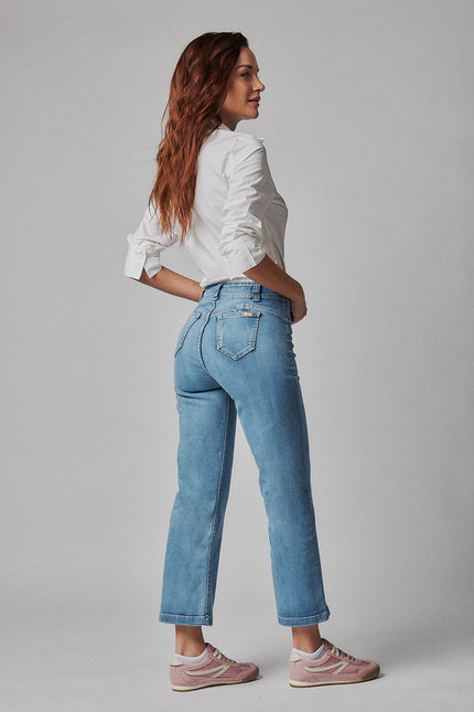 JEANS AMALIA RECTO CROP