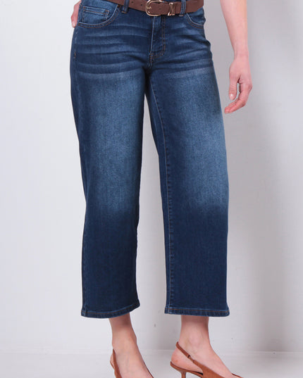 JEANS WADOS WIDE LEG TIRO MEDIO