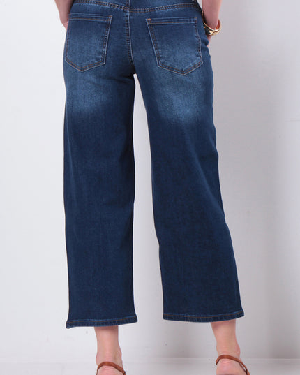 JEANS WADOS WIDE LEG TIRO MEDIO