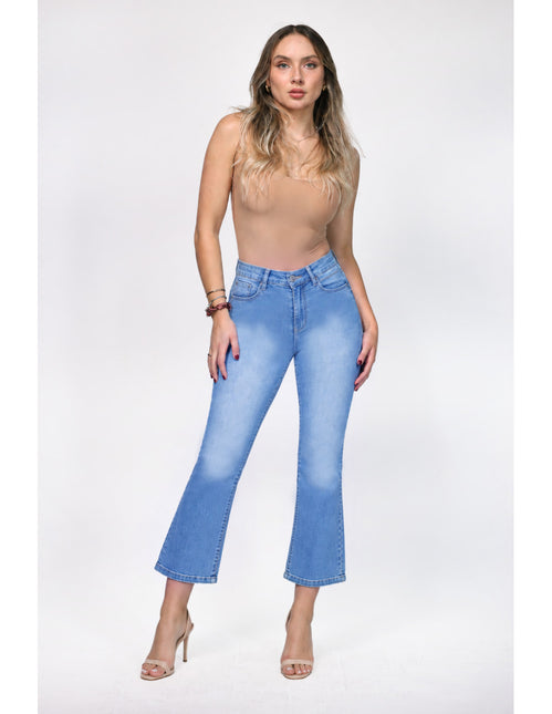 Jeans Mohicano Medio Oxford en color azul