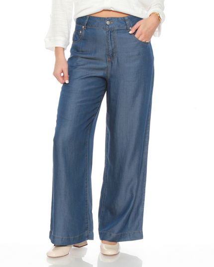PANTALON WADOS LYOCELL TIRO ALTO