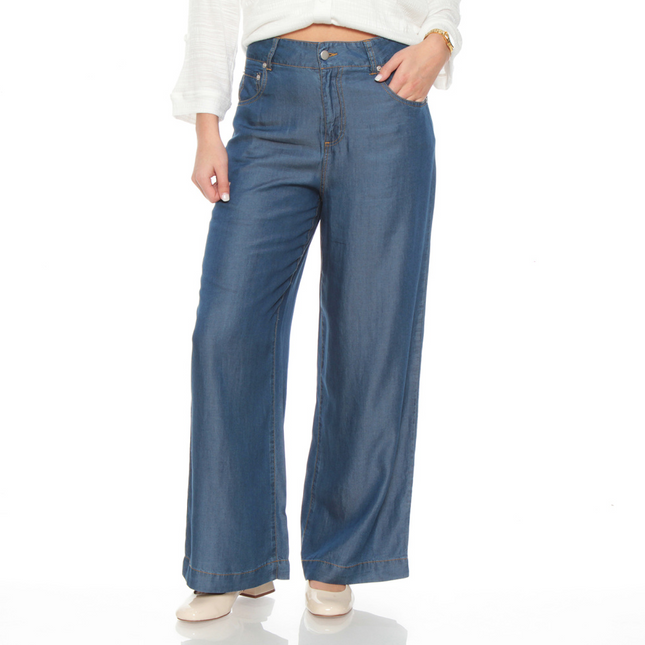 PANTALON WADOS LYOCELL TIRO ALTO