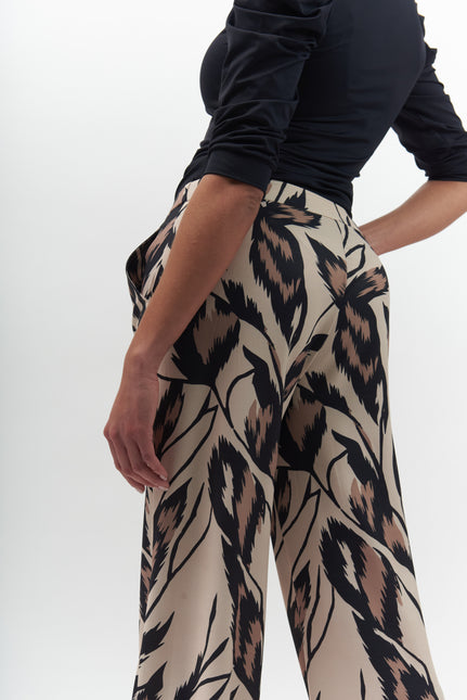 PANTALON GIVE PALAZZO ESTAMPADO