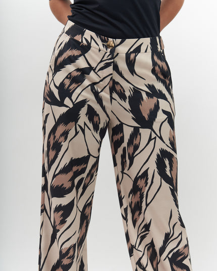 PANTALON GIVE PALAZZO ESTAMPADO