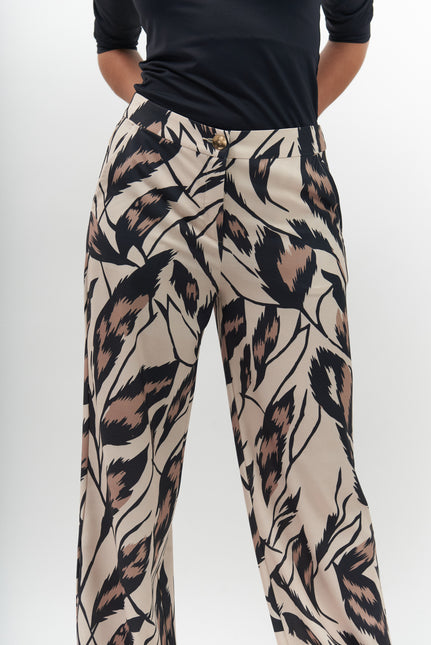 PANTALON GIVE PALAZZO ESTAMPADO