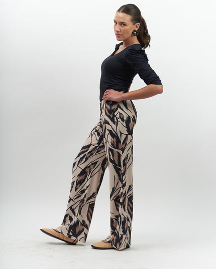 PANTALON GIVE PALAZZO ESTAMPADO